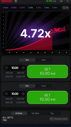 How to place bets in Dafabet Aviator game