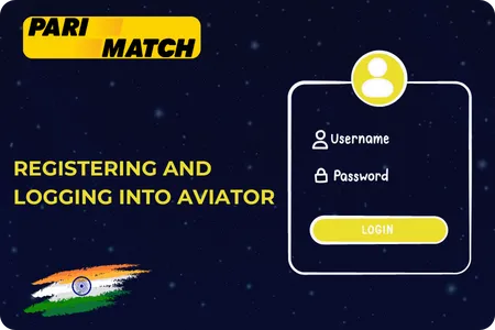 Parimatch Aviator registration and login instructions